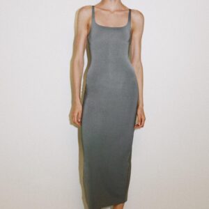 CONTOURING MIDI DRESS