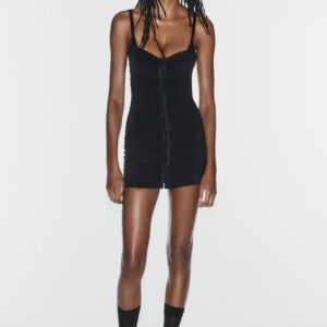 COMBINED CORSETRY-INSPIRED DRESS