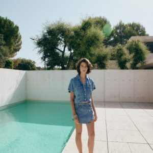 Z1975 SHORT DENIM SHIRT