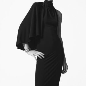 ZW COLLECTION ASYMMETRIC SLEEVE DRESS