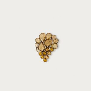 RHINESTONE JEWEL BROOCH MARISA BERENSON X ZARA