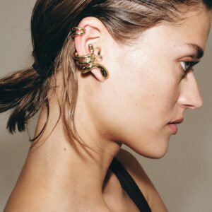 PACK OF EAR CUFF HOOP EARRINGS