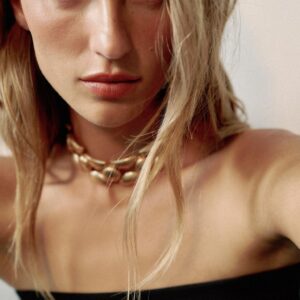 METAL CHOKER NECKLACE