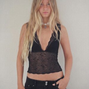 FABRIC JEWEL CHOKER NECKLACE