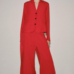ZW COLLECTION TROUSERS WITH SIDE VENTS