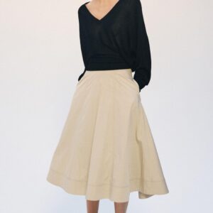 KNIT V-NECK JUMPER