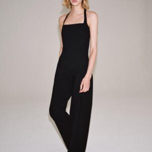ZW COLLECTION HALTER NECK JUMPSUIT