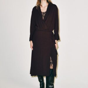 ZW COLLECTION LINGERIE-STYLE WRAP DRESS