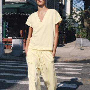 STRAIGHT-LEG TROUSERS