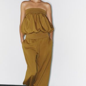 PLEATED TROUSERS