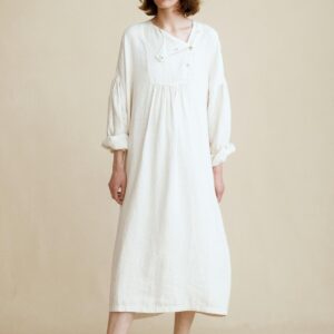 100% LINEN DRESS CREATED BY CARAMEL LONDON X ZARA