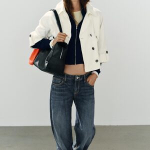 SHORT BUTTONED JACKET