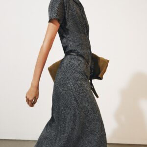 ZW COLLECTION POLKA DOT MIDI DRESS