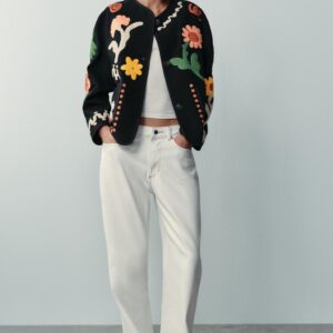 FLORAL EMBROIDERED JACKET