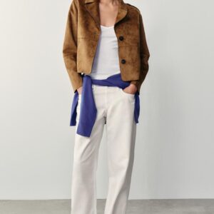 FAUX SUEDE JACKET