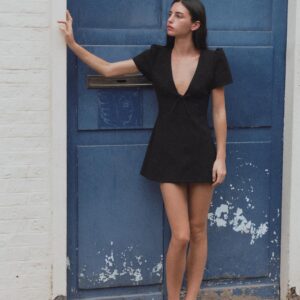 BOW MINI DRESS