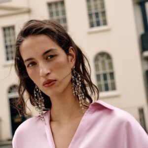 CRYSTAL CASCADE EARRINGS