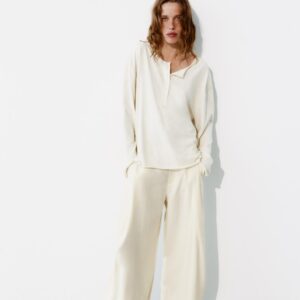 FLOWING PLEATED TROUSERS