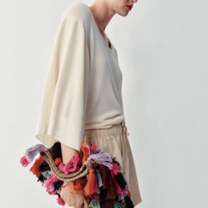POM-POM COMBINATION BAG