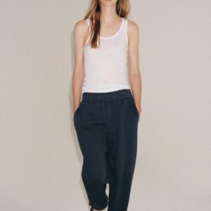 WASHED EFFECT TROUSERS