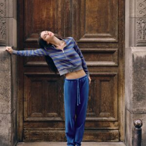 STRAIGHT-LEG TROUSERS