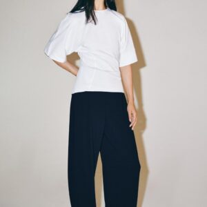 BUTTONED BACK T-SHIRT