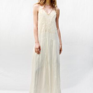 EMBROIDERED CAMISOLE DRESS