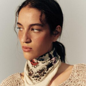 PRINTED BANDANA SCARF