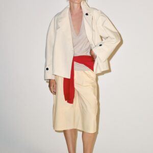 ZW COLLECTION SHORT TRENCH COAT