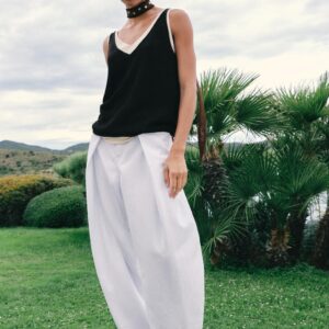 COMBINATION KNIT TOP