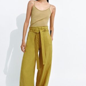 ZW COLLECTION 100% LINEN TROUSERS