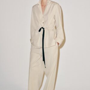 ZW COLLECTION TIE-DETAIL SHIRT