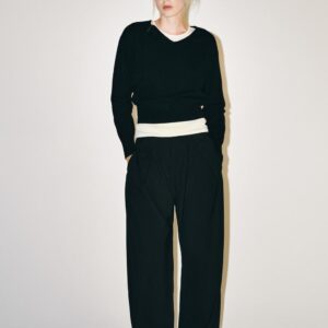 ZW COLLECTION PLEATED TROUSERS