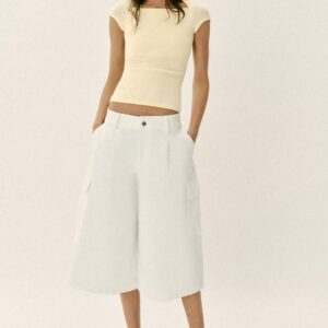 SQUARE NECKLINE T-SHIRT