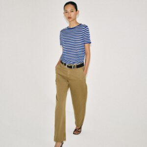 STRIPED KNIT TOP
