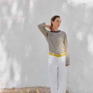 STRIPED LONG SLEEVE T-SHIRT