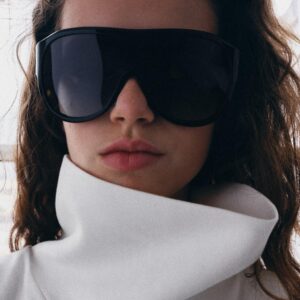 AVIATOR SHIELD SUNGLASSES