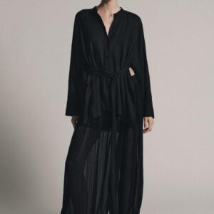 ZW COLLECTION BELTED SHIRT