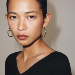 DOUBLE HOOP EARRINGS