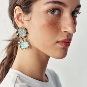 DOUBLE SHINE EARRINGS