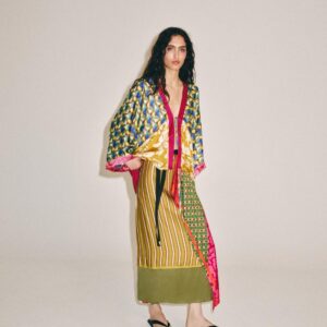 FLORAL PRINT KIMONO