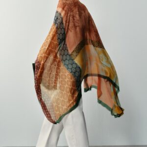 MODAL SILK PRINTED SCARF