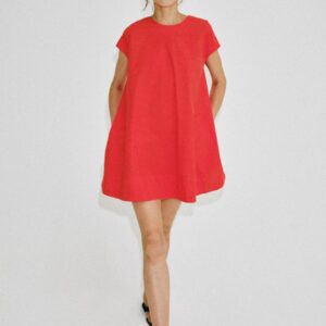 ZW COLLECTION POPLIN SHORT DRESS