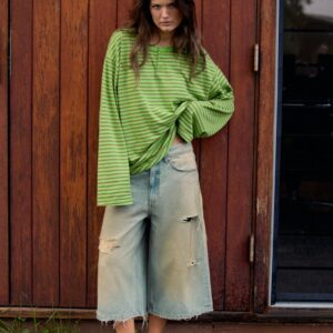 STRIPED LONG SLEEVE T-SHIRT