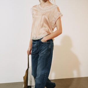 ZW COLLECTION LINGERIE-STYLE TOP