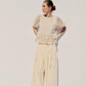 CROCHET COMBINATION TOP