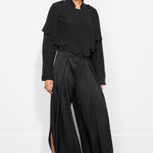 ZW COLLECTION TROUSERS WITH VENTS
