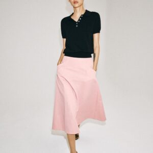 ZW COLLECTION FLOWING MIDI SKIRT
