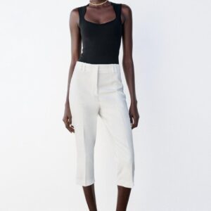 STRETCH SQUARE NECK BODYSUIT
