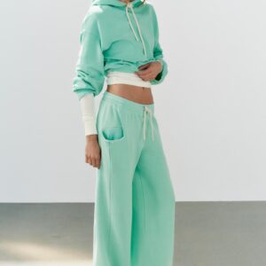 NEON CROPPED SWEATSHIRT